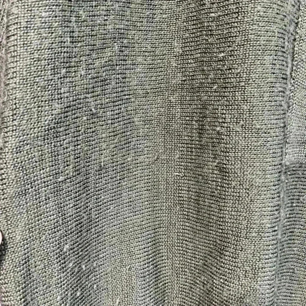 Orange Vintage Olive Green Knit Sweater - Size M - Picture 5 of 13